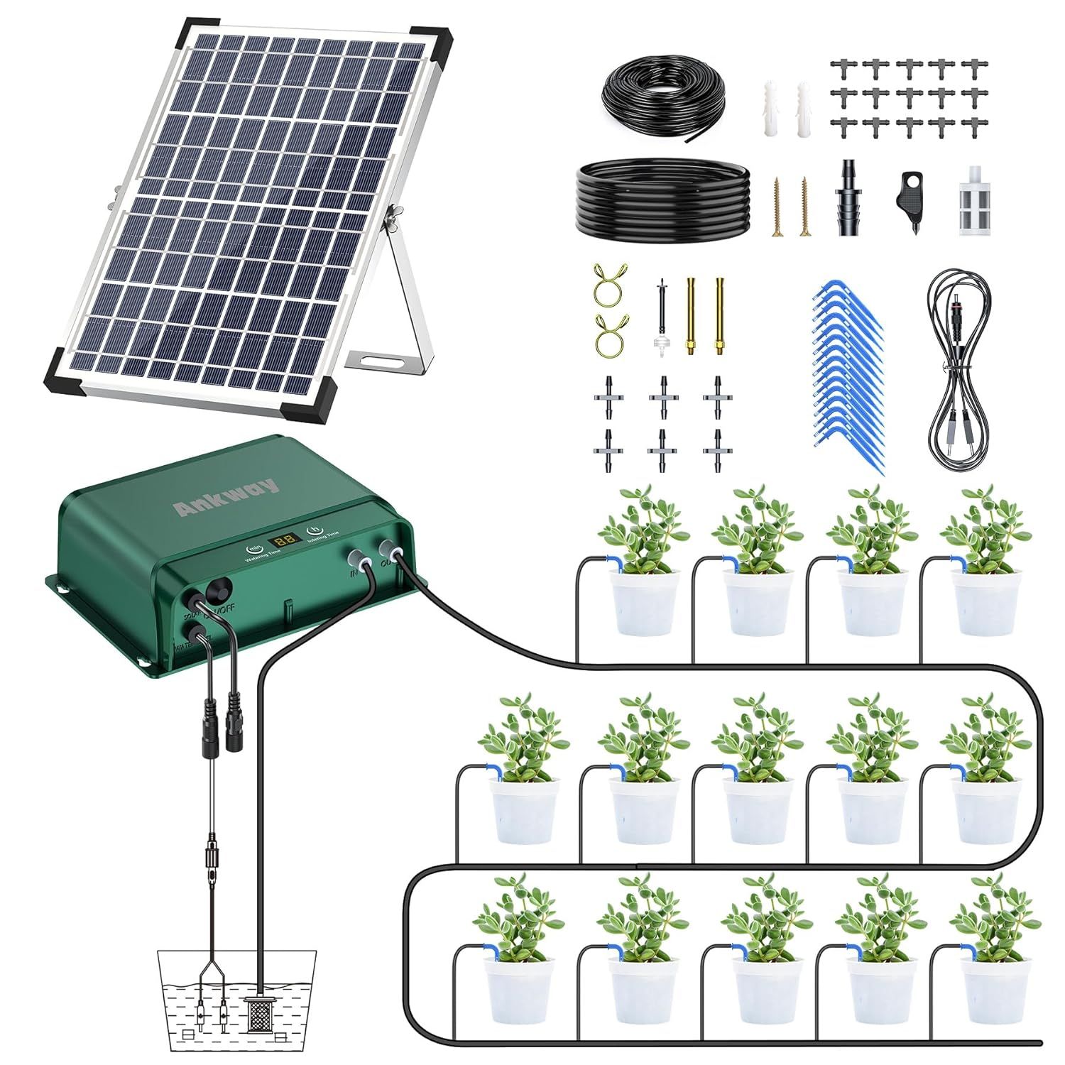 Smart Greenhouse IoT Solutions for Watering
