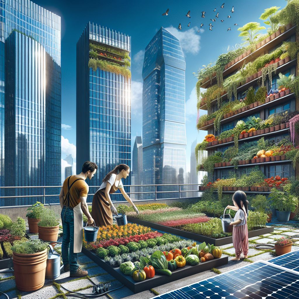 Smart Greenhouse Rooftop Farming: High Yield Urban Agriculture Techniques