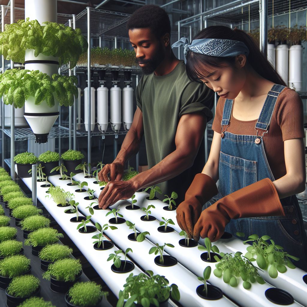Hydroponic Planting