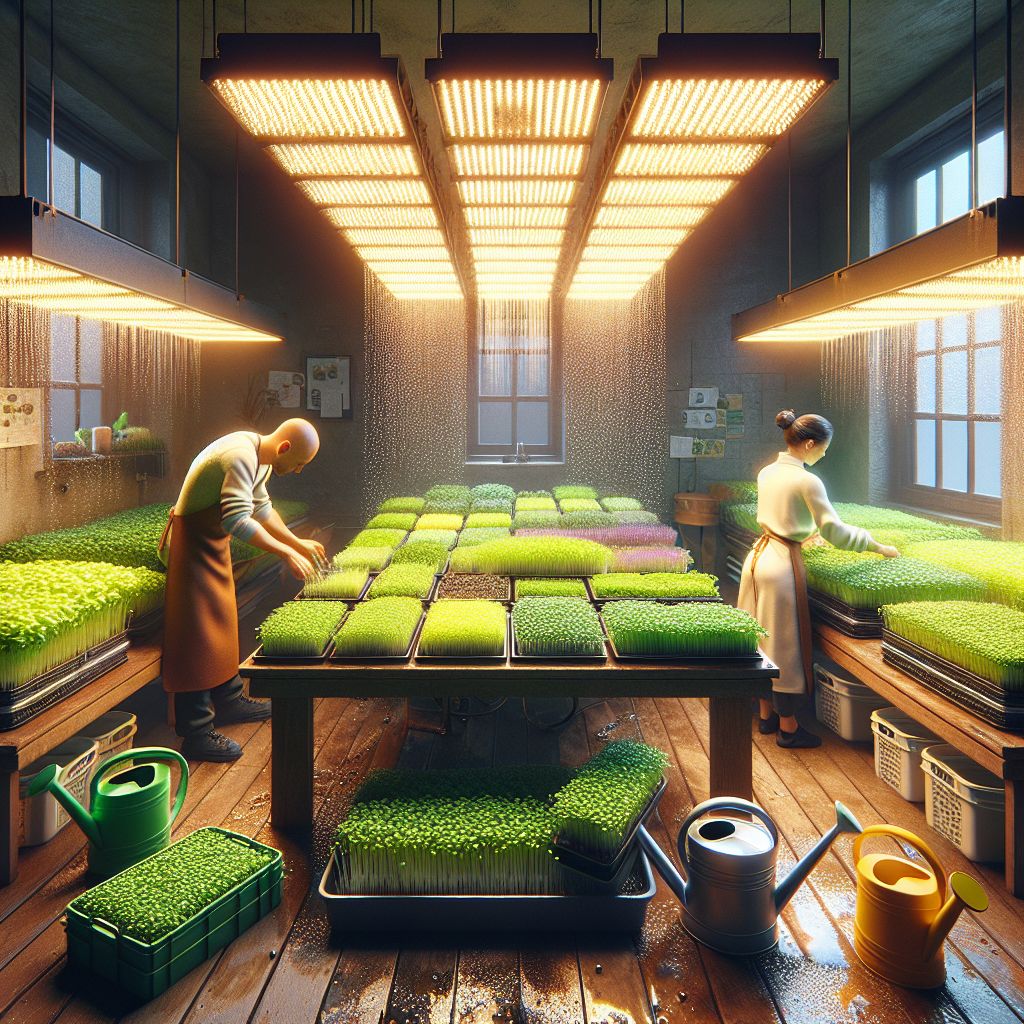 Microgreens Cultivation & Traditional Agriculture: A Modern Farming Guide