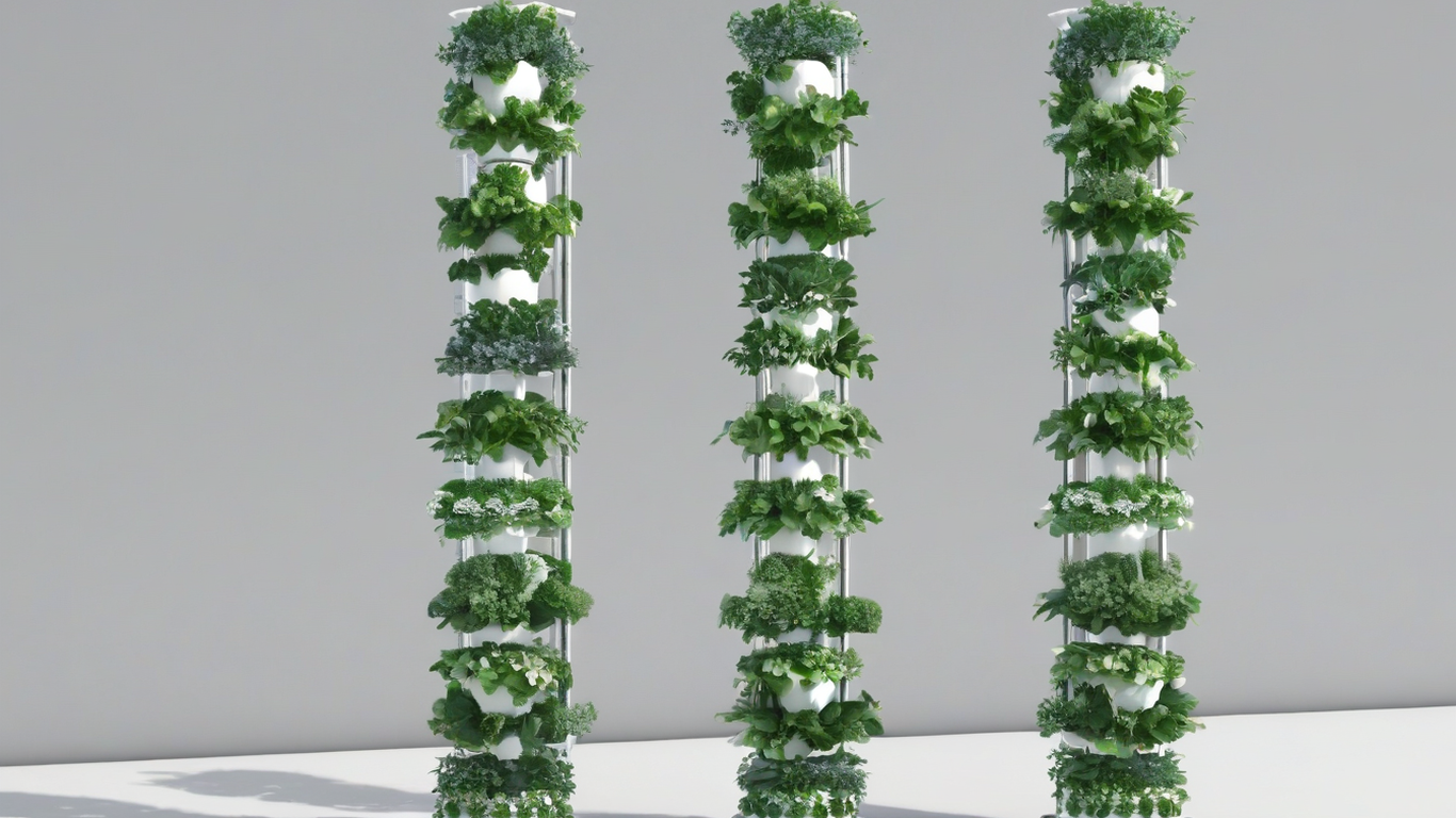 ZipGrow Towers: Efficient Vertical Farming Solutions