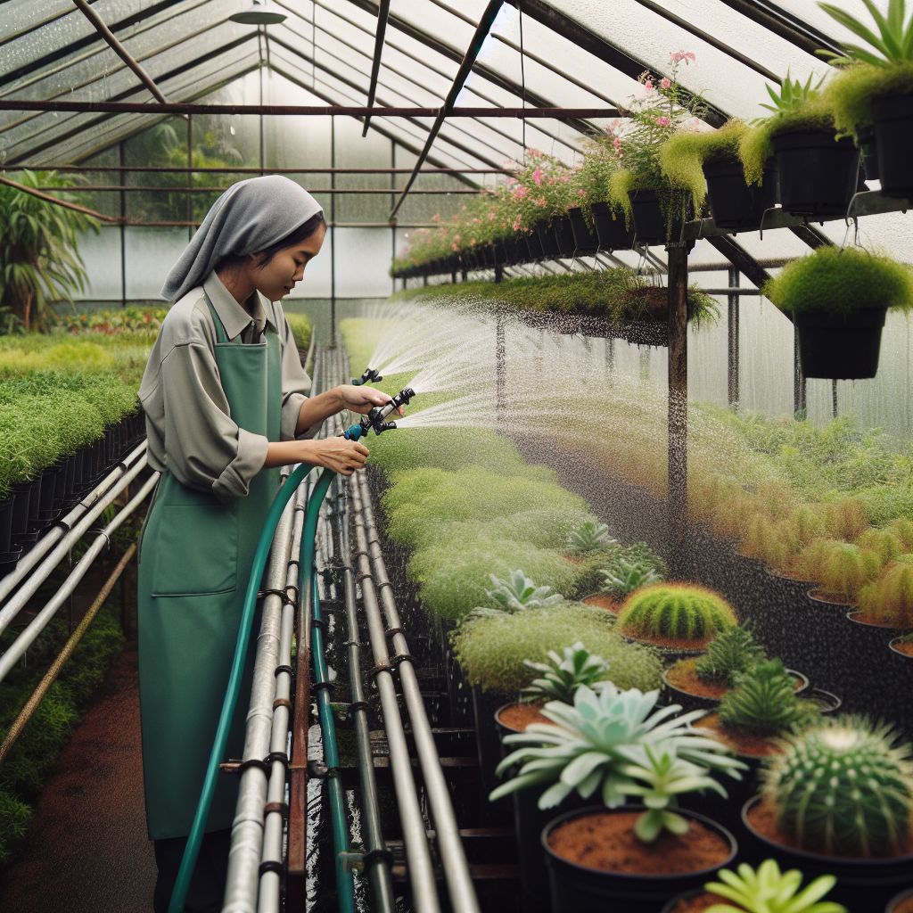 Efficient Greenhouse Irrigation: Save Water & Maximize Plant Growth